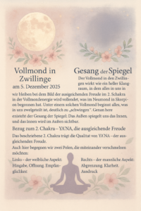 Vollmond in Zwillinge_ Gesang der Spiegel